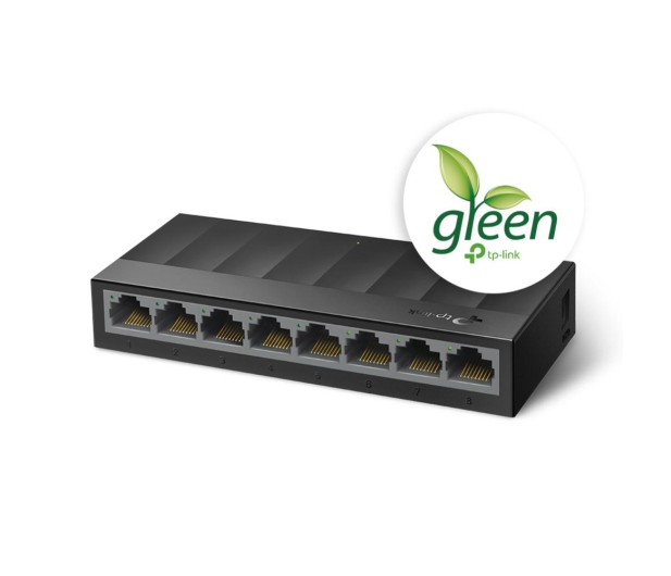 TP-Link 8p LS1008G (8x10/100/1000Mbit) - 519228 - zdjęcie 2